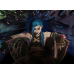 Arcane-Jinx Silhouette Rain Effect Scene-LED Light Painting