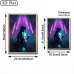 Arcane-Jinx On Throne Broken Mirror Scene-LED Light Painting Arcane-Jinx On Throne Broken Mirror Scene-LED Light Painting