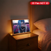 Arcane-Jinx Cute Portrait On Sofa Scene-LED Light Painting