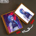 Arcane-Jinx Dark Red Neon Effect Anime-LED Light Painting