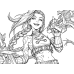 Arcane-Jinx Crazy Laugh fight Scene-LED Light Painting