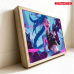 Arcane-Jinx Crazy Laugh fight Scene-LED Light Painting