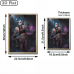 Arcane-Jinx Sketch & Dark Silhouette-LED Light Painting