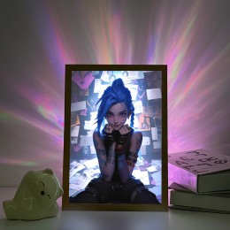 Arcane-Jinx Messy Room Style Scene-LED Light Painting