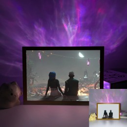 Arcane-Vi & Powder Hand Holding Scene-LED Light Painting