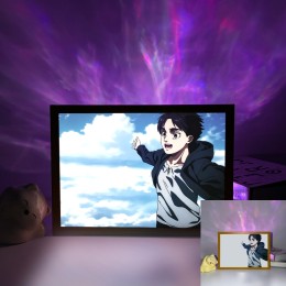 Attack on Titan-Eren Yeager Sky Scene-LED Light Painting