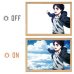 Attack on Titan-Eren Yeager Sky Scene-LED Light Painting