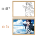 Attack on Titan-Eren Yeager Sky Scene-LED Light Painting