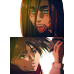 Attack on Titan-Eren & Mikasa Split Frame LED Light Painting Attack on Titan-Eren & Mikasa Split Frame LED Light Painting