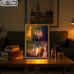 Attack on Titan-Eren & Mikasa Split Frame LED Light Painting Attack on Titan-Eren & Mikasa Split Frame LED Light Painting