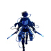 Attack on Titan-Levi Ackerman Flying Clouds Scene LED Light