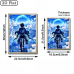 Attack on Titan-Levi Ackerman Flying Clouds Scene LED Light