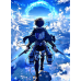 Attack on Titan-Levi Ackerman Flying Clouds Scene LED Light
