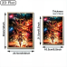 Attack on Titan-Mikasa&Colossal Titan Galaxy Scene-LED Light