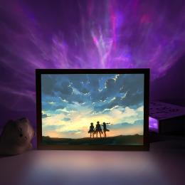 Attack on Titan-Squad Sunset Silhouette Scene-LED Light