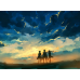 Attack on Titan-Squad Sunset Silhouette Scene-LED Light