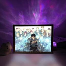 Attack on Titan-Levi Ackerman Scene-LED Light Painting