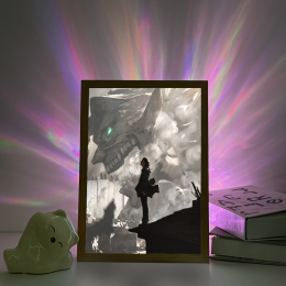 Attack on Titan-Eren Yeager & Founding Titan City LED Light