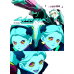 Cyberpunk Edgerunners-Rebecca Split Frame Iconic Scene