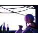 Cyberpunk Edgerunners-Lucyna Kushinada Night City Cat Scene