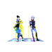 Cyberpunk Edgerunners-All Characters Dance Floor Team Scene