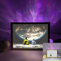 Cyberpunk Edgerunners-David & Lucy Moon Earth Scene
