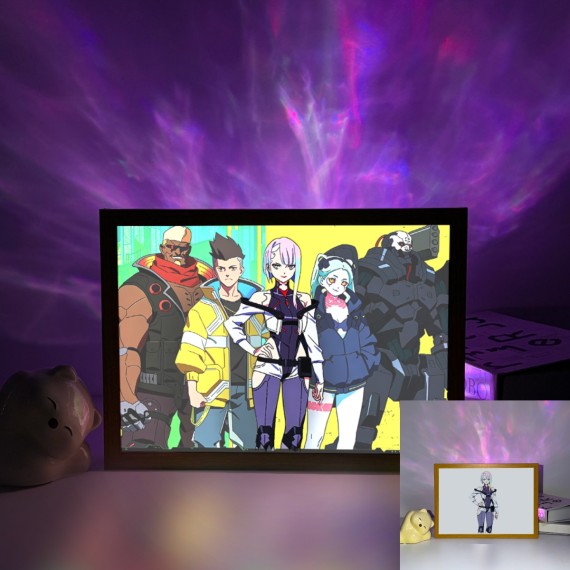 Cyberpunk Edgerunners-Edgerunners Team Background Group Scene Cyberpunk Edgerunners-Edgerunners Team Background Group Scene