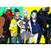 Cyberpunk Edgerunners-Edgerunners Team Background Group Scene Cyberpunk Edgerunners-Edgerunners Team Background Group Scene