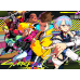 Cyberpunk Edgerunners-Edgerunners Team Colorful Pop Scene