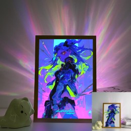 Cyberpunk Edgerunners-Rebecca Cyberpunk Neon Scene-LED Light