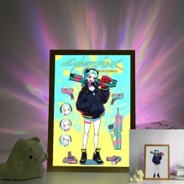 Cyberpunk Edgerunners-Rebecca Gun Collection Cartoon Scene