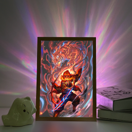 Demon Slayer-Rengoku Kyojuro Flame Tiger Effect Scene