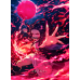 Demon Slayer-Nezuko Kamado Blood Demon Art Red Moon Scene