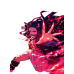 Demon Slayer-Nezuko Kamado Blood Demon Art Red Moon Scene