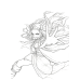 Demon Slayer-Nezuko Kamado Blood Demon Art Red Moon Scene