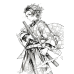 Demon Slayer-Tanjiro Kamado Hinokami Kagura Effect Scene