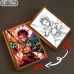 Demon Slayer-Tanjiro Kamado Flame Sword Strike Action Scene