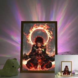 Demon Slayer-Tanjiro Kamado Flame Ring Burst Strike Scene