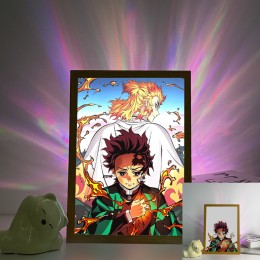 Demon Slayer-Rengoku&Tanjiro Flame Memory Scene