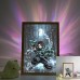 Demon Slayer-Tanjiro Kamado Water Moonlight Forest Scene