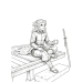 Demon Slayer - Rengoku Cozy Rainy Night Anime Scene