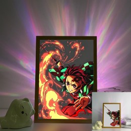Demon Slayer - Tanjiro Hinokami Kagura Fire Effect Scene