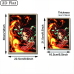 Demon Slayer - Tanjiro Hinokami Kagura Fire Effect Scene