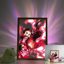 Demon Slayer - Nezuko Blood Demon Art Burst Anime Scene