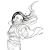 Demon Slayer - Nezuko Blood Demon Art Burst Anime Scene