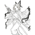 Demon Slayer - Shinobu Purple Glow Butterfly Anime Scene