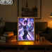 Demon Slayer - Shinobu Purple Glow Butterfly Anime Scene