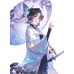 Demon Slayer - Shinobu Wisteria & Butterfly Glow Anime Scene