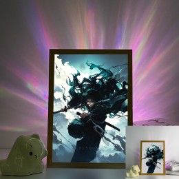 Demon Slayer - Muichiro Twin Blades Mist Storm Anime Scene