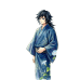 Demon Slayer - Giyu Watercolor Summer Garden Anime Scene